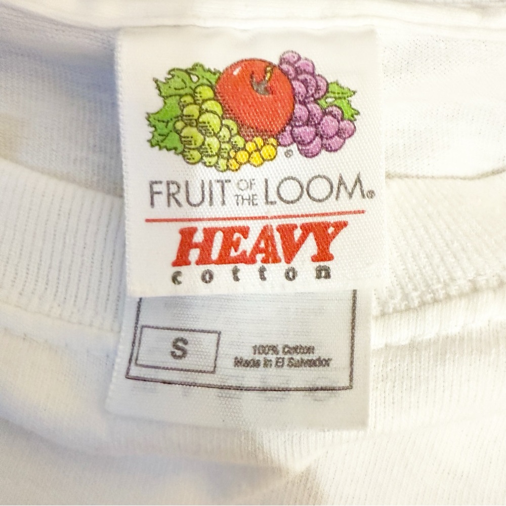 I Love New York Cotton Short Sleeve Crew Neck Tee White Size Small - Picture 4 of 5
